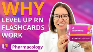 Nursing Pharmacology Flashcards: Why get Level Up RN Flashcards? | @LevelUpRN