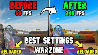 BEST PC Settings for Warzone SEASON 1! Reloaded (Optimize FPS & Visibility)