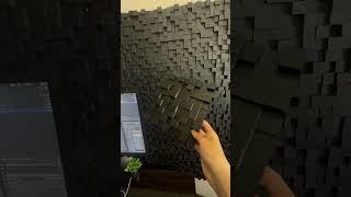 3D printed wall panels update!