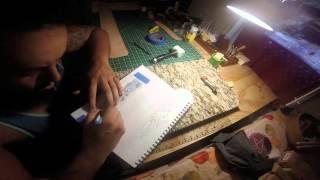 Double Knotwork Dragon Leather Warrior Belt Video