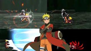 Naruto Sennin Mode V4 Best Edition | Bleach Vs Naruto 3.3 Character | BVN Character Download