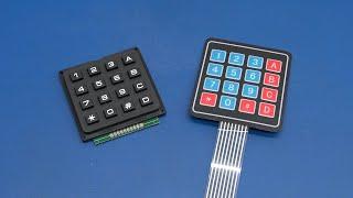 Using a Keypad Matrix - Ec-Projects