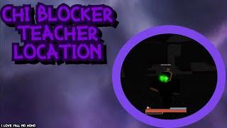 ChiBlocker Teacher Locations And Moves They Give | Benders Will | Roblox Avatar Game