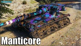 ТОП статист на британском ЛТ-10  World of Tanks Manticore лучший бой