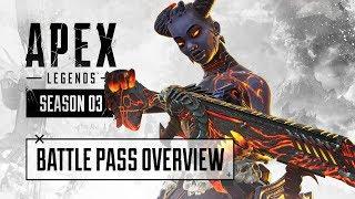 Apex Legends — обзор боевого пропуска для сезона 3 «Тающий лед»