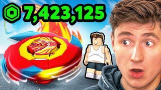 Spending $4,346,785 for The Strongest BEYBLADE in Roblox!