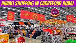 Dubai main Diwali Ki  Shopping in Carrefour Hypermarket Deals  Grocery Day Meena Bazaar Weekend DXB