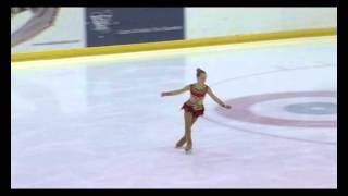 Abby Green Skating at The British Championships Short prog