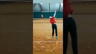 Sasha tennis - Ace and forehand winner with a lot of spin #tennis #tennisvideo #tennisplayer