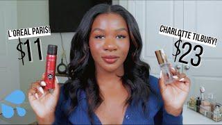 BATTLE OF THE SETTING SPRAYS | L'OREAL PARIS vs. CHARLOTTE TILBURY!