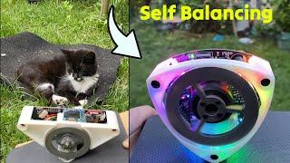 2 Open Source Self Balancing Reaction Wheel Triangle Robots  @Gadgetify