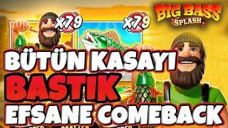 BİG BASS SPLASH | BÜTÜN PARAYI BASKTIK ! ARABA PARASINI ÇIKARDIK Big Win