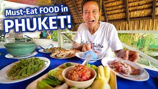 Eating 21 SPICY THAI FOODS in One Day!! | 3 MUST-EAT Restaurants in Phuket, Thailand!