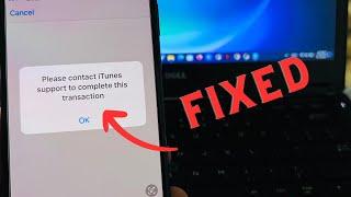 Please Contact iTunes Support To Complete This Transaction Fix Apple ID Error On iPhone And iPad