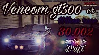 Car X Drift Racing | Veneom gt500cr setup e teste | pista Wilson race | 30.002 pontos de derrapagem!