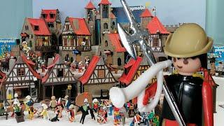 PLAYMOBIL Fachwerk Stadt 1977 Klicky Mittelalter Burg Stecksystem