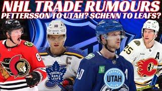 NHL Trade Rumours - Leafs, Canucks, Sens, Bruins, Flames + Caps Sign Lindgren & Utah Sign Maatta