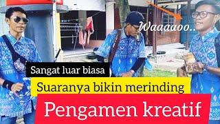 Seharusnya aku (Lirik) - cover pengamen jalanan || Bocah Ploek.