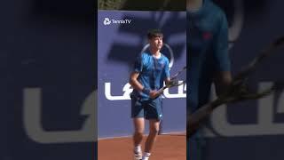 Carlos Alcaraz Watches 13 Year-Old Brother Jaime In Barcelona 