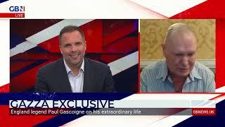 Paul Gascoigne reacts to comments from his sister saying she wished he never played for a big club