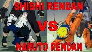 Naruto rendan VS Sasuke Shishi rendan