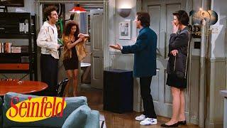 Kramer sneaks into Jerry's apartment | Seinfeld (1989)