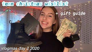 2020 Teen Christmas Wishlist/Gift Guide | VLOGMAS DAY 2! | Chloe Renee