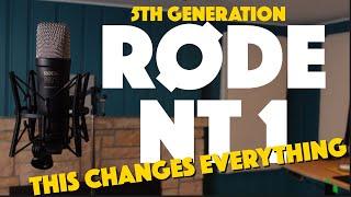 The 5th Generation RODE NT1 is here, and it's got some new tricks.