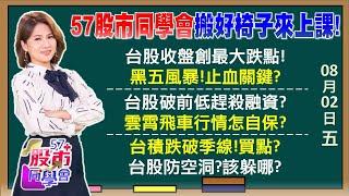 全史上第一！空單4.5萬口、賣966億、跌千點跌千點！收盤史上最大跌點！砍966億！外資史上最大賣超台積900元保衛戰！郭明錤報告嚇壞GB200供鏈《57股市同學會》陳明君 蕭又銘 吳岳展 鄧尚維