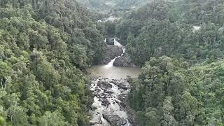 Ranomafana National Park staying in the Setam Lodge drone video