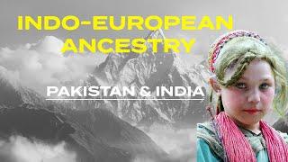 Average Indo European Contribution in India and Pakistan Ethnic Groups  