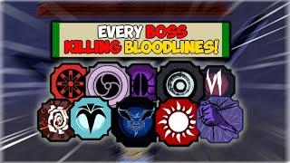 [New] List Of Every Boss Killing Bloodlines You Should Use To Grind Bosses In Shinobi Life 2