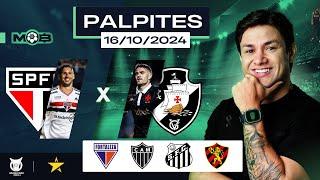 PALPITES DE FUTEBOL PARA O DIA 16 10 2024 + BILHETE PRONTO (QUARTOU NO MUNDO BET)