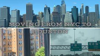 MOVING FROM NYC TO HOUSTON || Experience, Advice + 1 Month Update