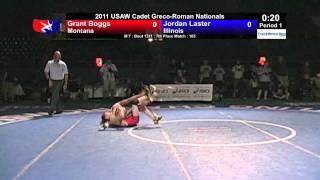 Cadet Greco 7th 105 - Grant Boggs (MT) vs. Jordan Laster (IL)
