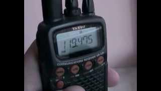 YAESU VR-120 Обзор сканера.(длинное видео с множеством примеров)