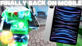 I’m FINALLY COMING BACK TO MOBILE.. | Roblox BedWars