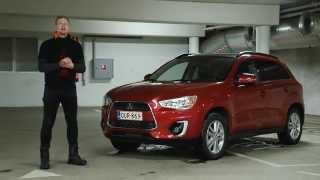 Kaaran Antti Liinpää koeajossa Mitsubishi ASX