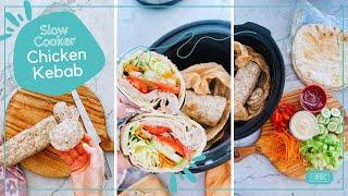 Healthy Slow Cooker Chicken Kebab Recipe