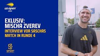 "Wir nennen es die New Yorker Plastiktüte!" Mischa Zverev vor Saschas Match | US Open 2024 | SDTV