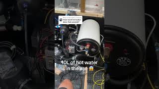 Bobil water heater  #vanlife #vanbuild #camper #campervan #diyvanbuild #offgrid