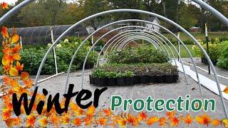 PROTECT YOUR PLANTS! Freeze protecting large numbers of plants in a nursery