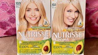 MIXING GARNIER BABY BLONDE AND ICE BLONDE RESULT | BLONDE AT HOME