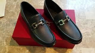 Men's Salvatore Ferragamo Gancini Loafer Moccasin Unboxing and Review