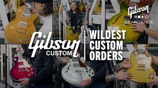 We Found the WILDEST Gibson Made to Measure Custom Orders