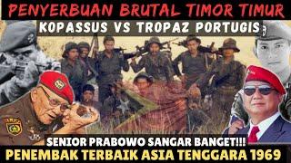 14 PASUKAN TROPAZ TIMOR TIMUR SAYA HABISI DI HARI PERTAMA PENYERBUAN! KISAH PERTEMPURAN KOPASUS..