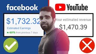 YouTube VS Facebook Monetization | Which is better?