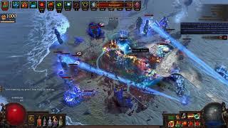 Path Of Exile 3.0 - Blade Flurry Gladiator T15 Beachhead Map