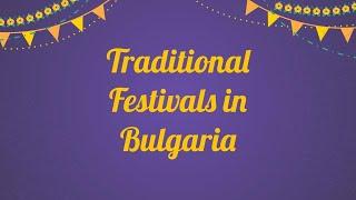 Festivals in bulgaria