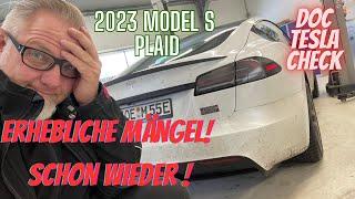 Erhebliche Mängel an einem 11 Monate alten Tesla Model S Plaid